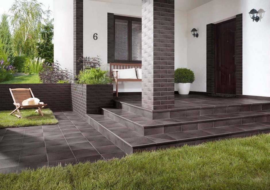 Клинкер Opoczno simple Brown Kapinos narozny 33x33