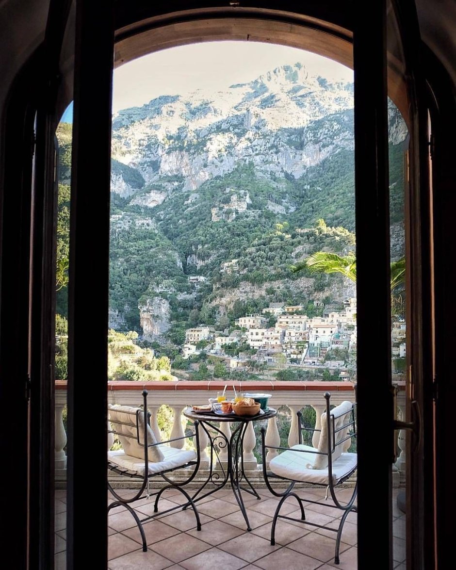 Италия вид из окна