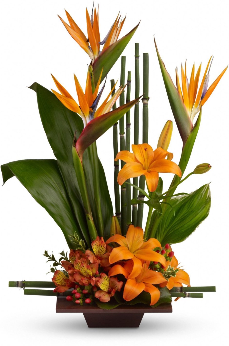 Икебана с бамбуком