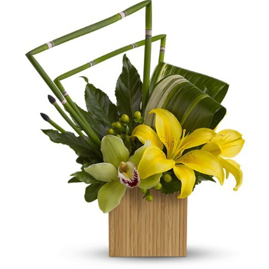 Букет из бамбука