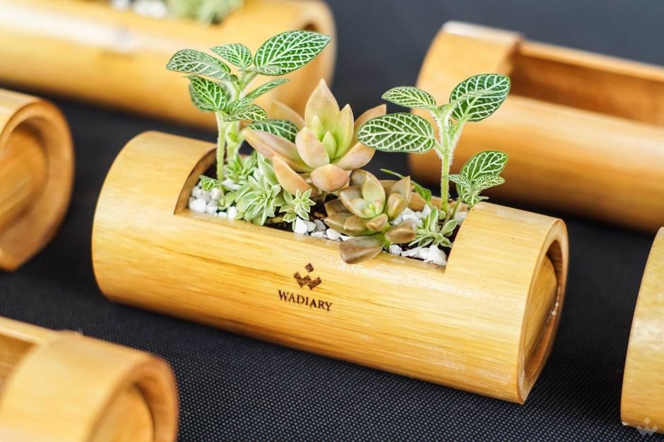 Декоративные изделия из бамбука
