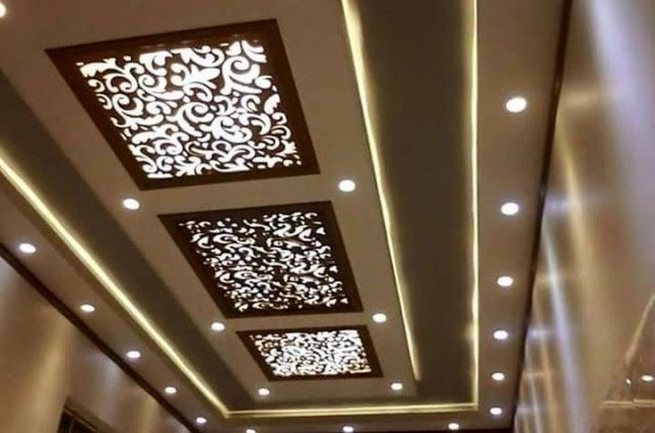 Декор потолок расмлари