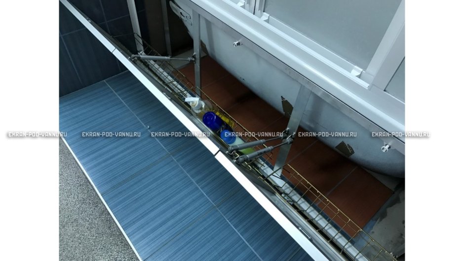 Экран под ванну с откидными дверцами 170 Метакам