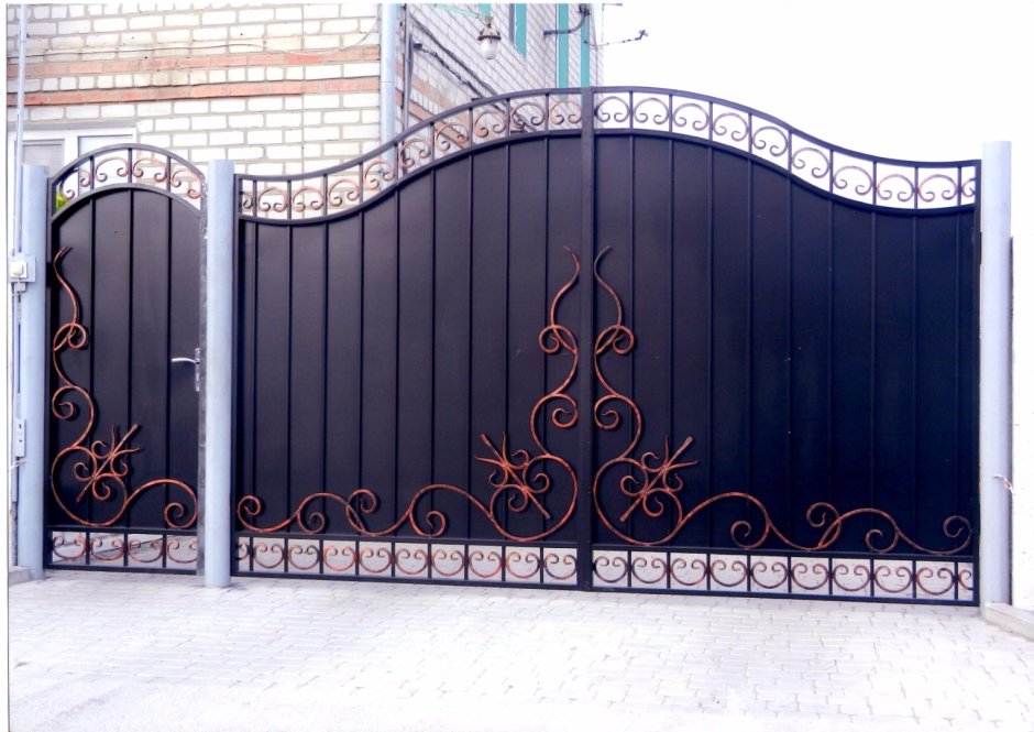 Кованые ворота
