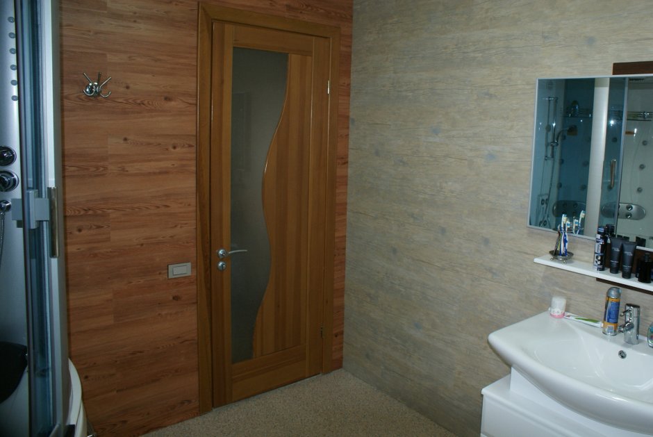 Кварцвиниловая плитка для стен ванной