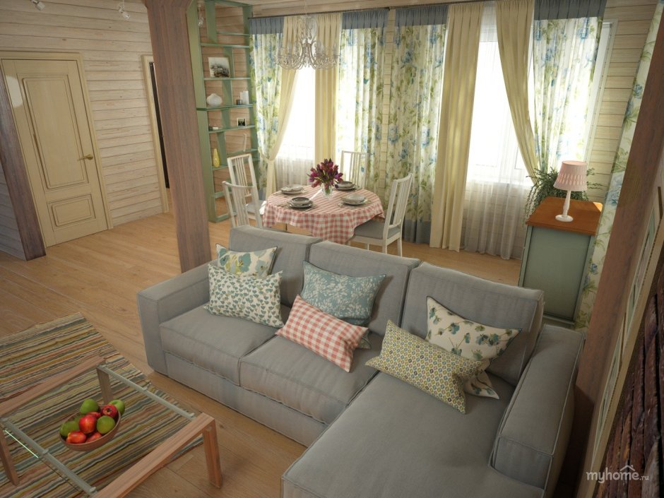 Интерьер дачи