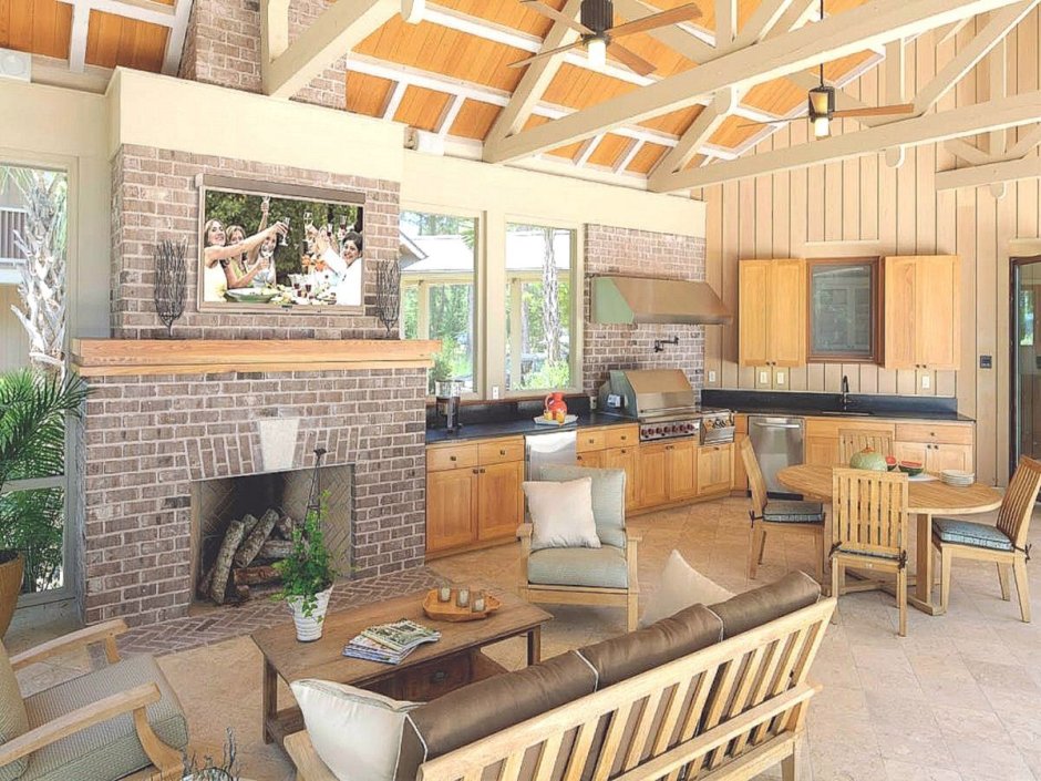 Интерьер дачи