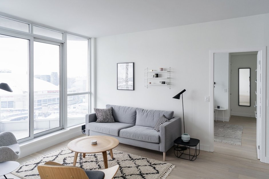 Плинтус в скандинавском стиле