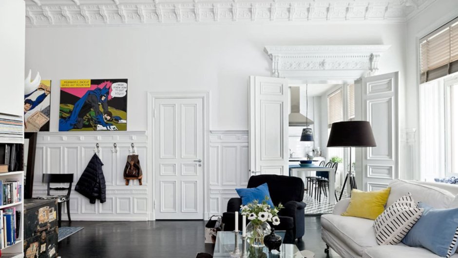 Лепной декор в современном интерьере