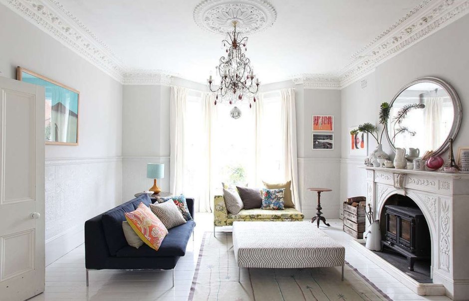 Лепнина в современном интерьере