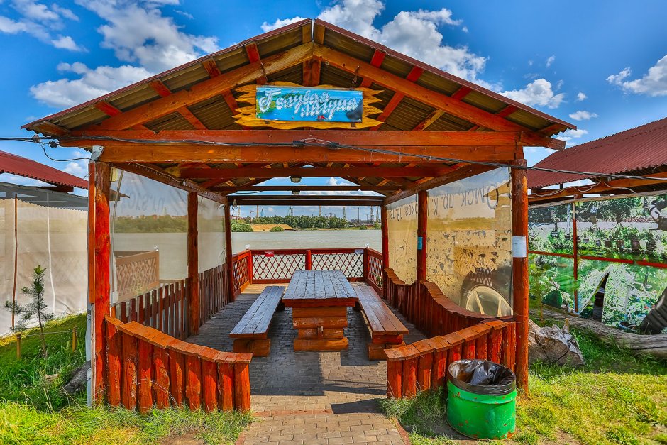 Беседка из артбетона