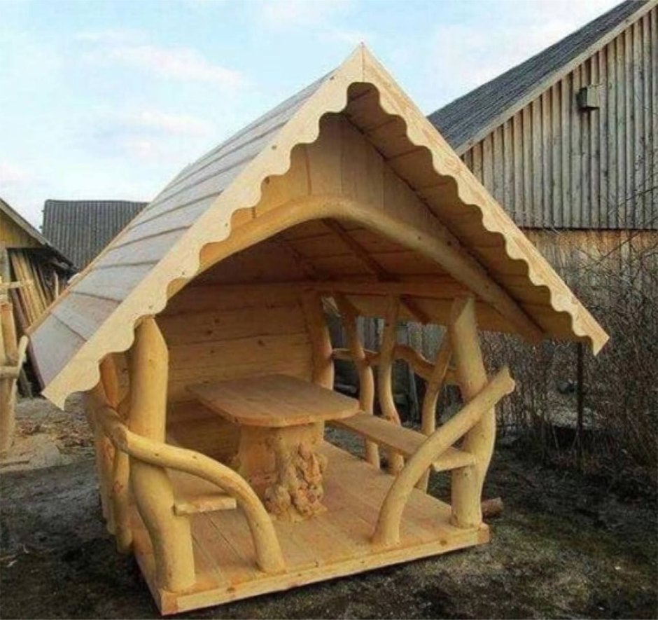 Оригинальные беседки