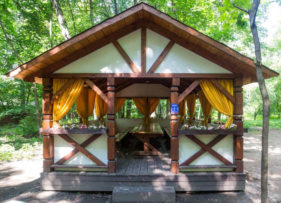 Прикольные беседки