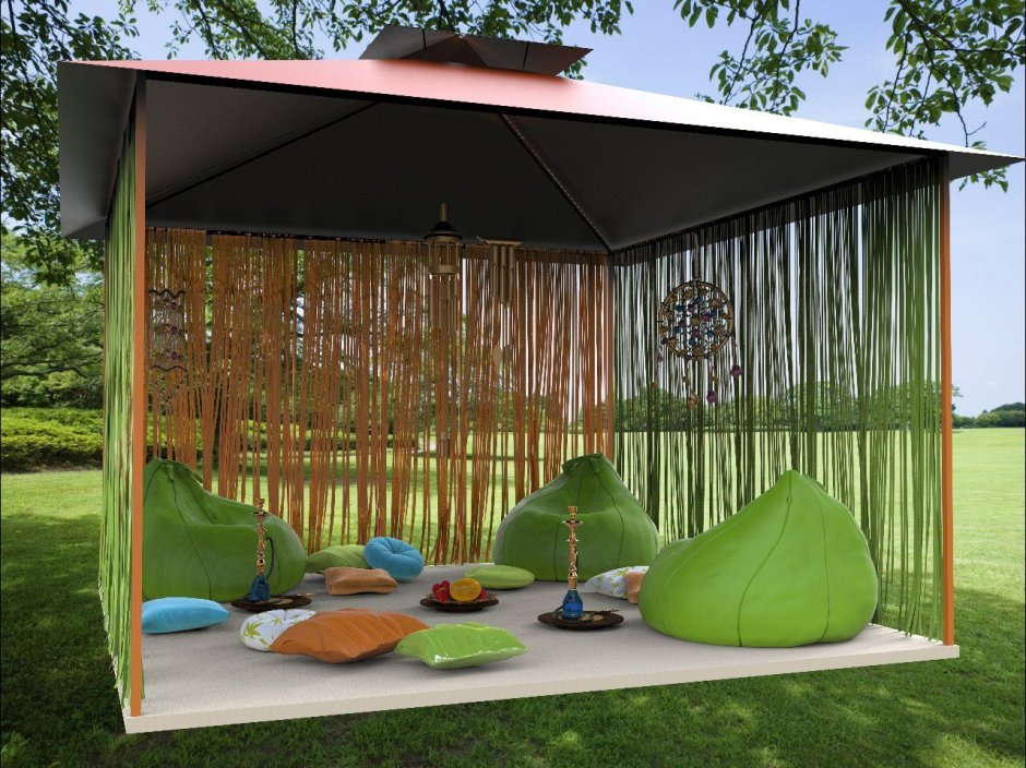 Необычные беседки