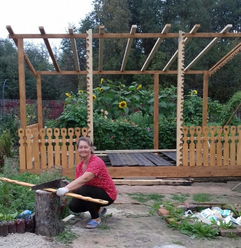 Необычные беседки для дачи