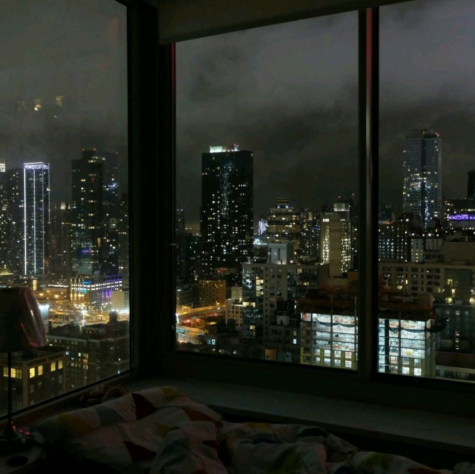 Ночной вид с окна