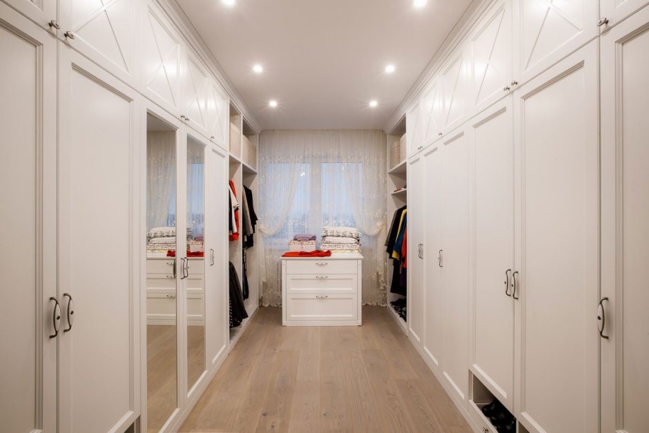 Потолок в гардеробной