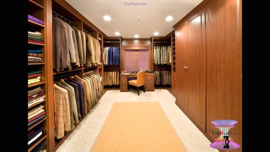 Потолок в гардеробной