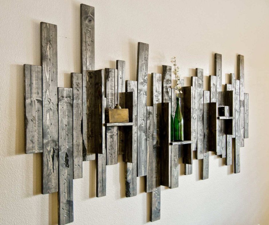 Деревянное панно на стену