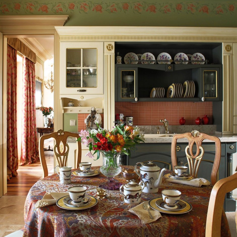 Кухня в дворянском стиле