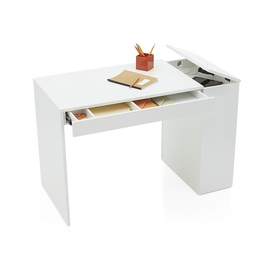 Мебель лазурит белый письменный стол