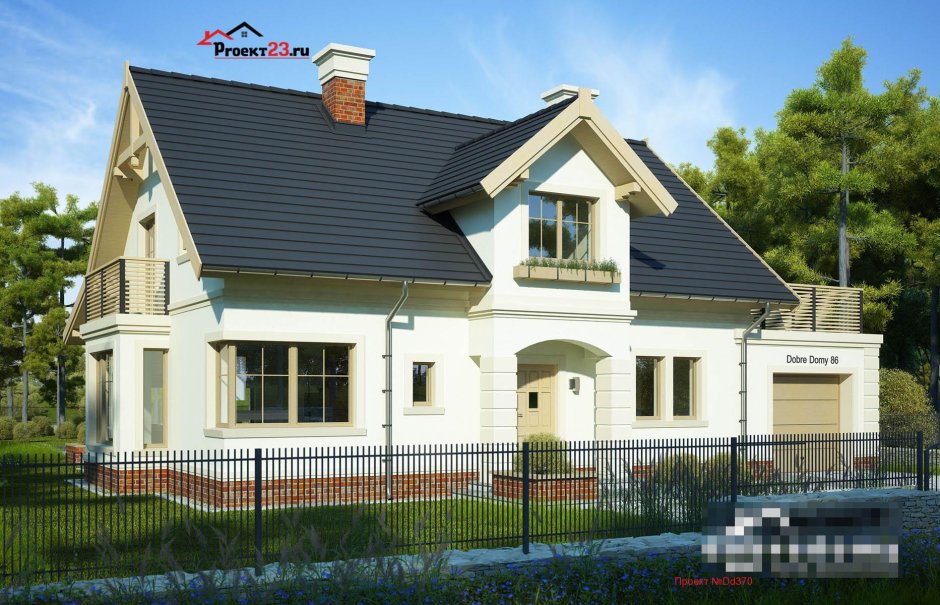 Мансарда дом снаружи