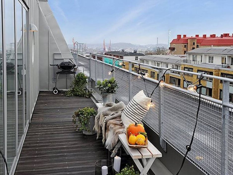 Квартира с террасой на крыше