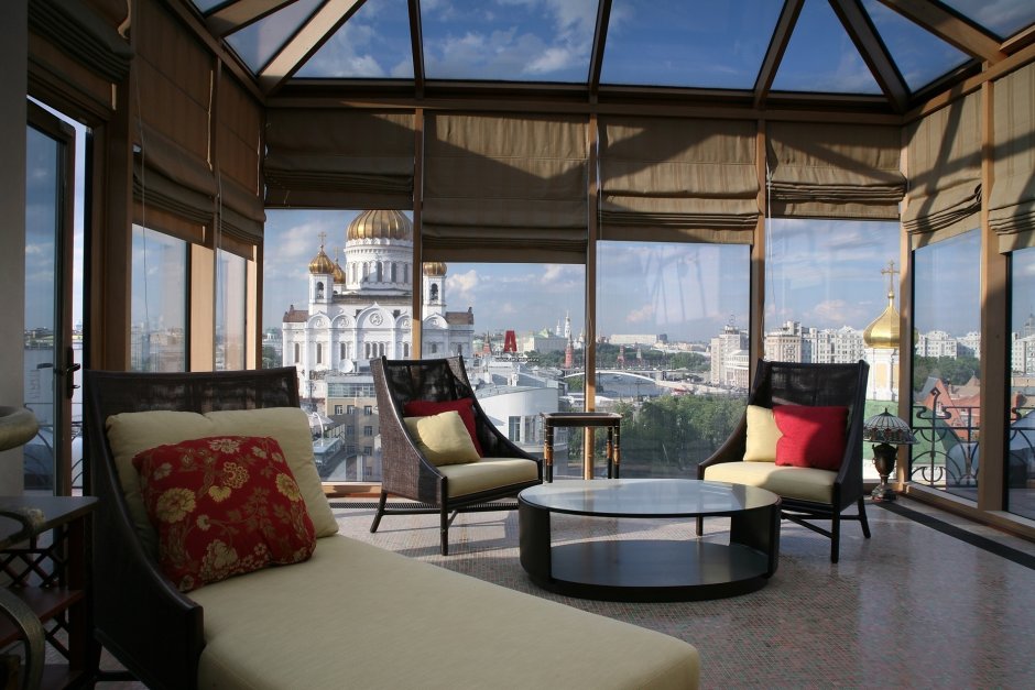 Интерьер пентхаус с террасой