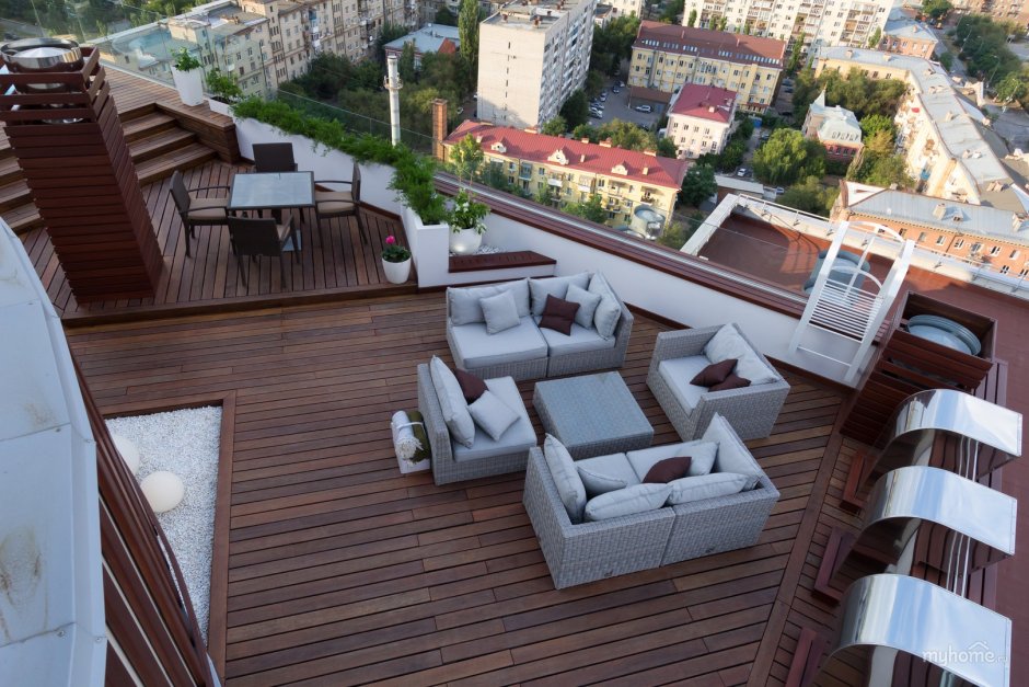 Квартира с большой террасой