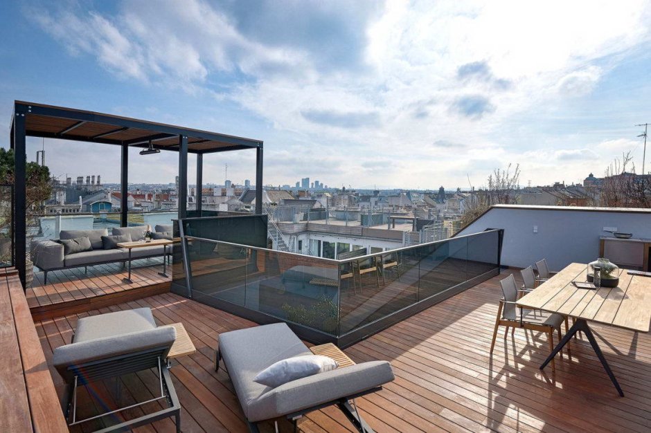 Квартира с террасой на крыше