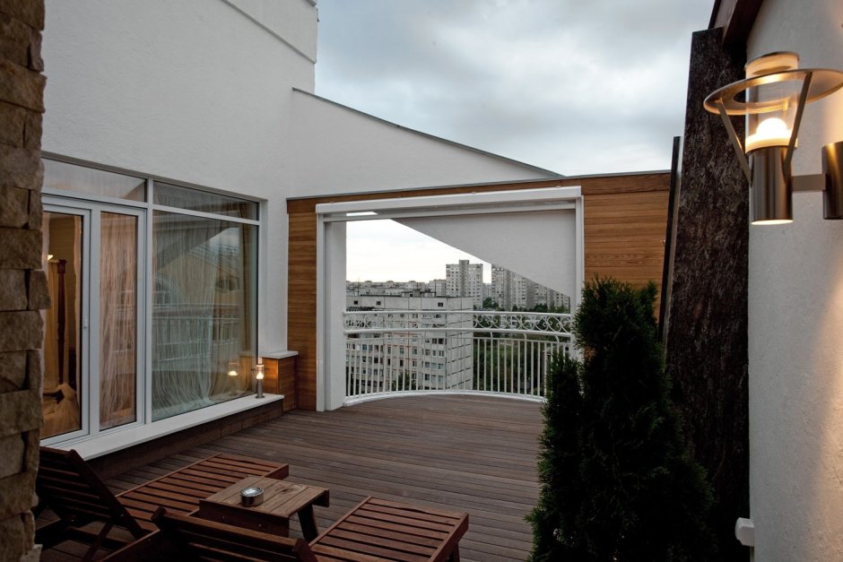 Квартира с выходом на крышу