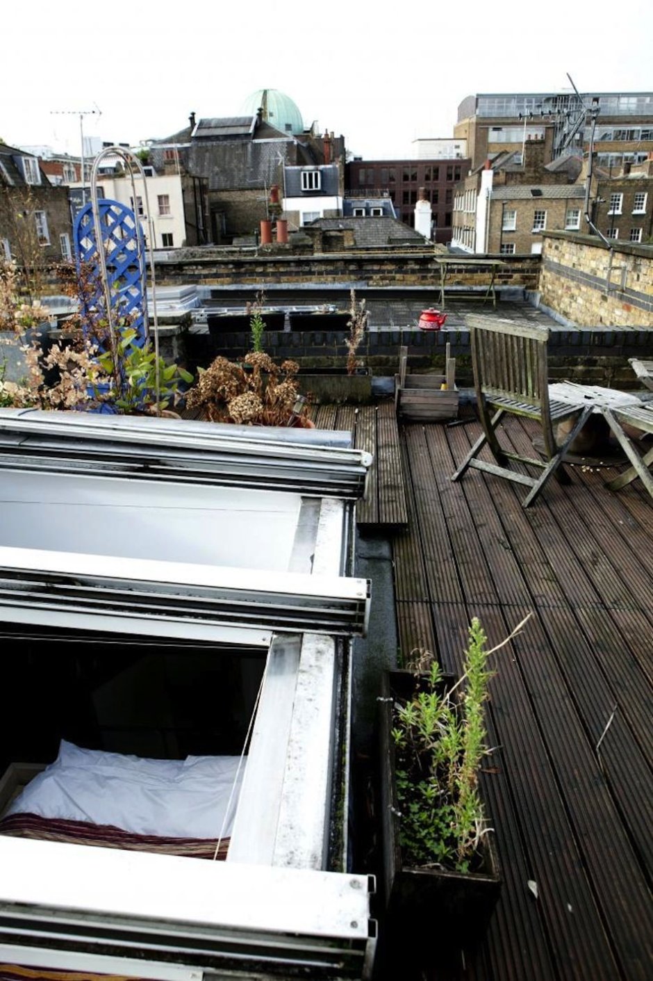 Балкон с выходом на крышу