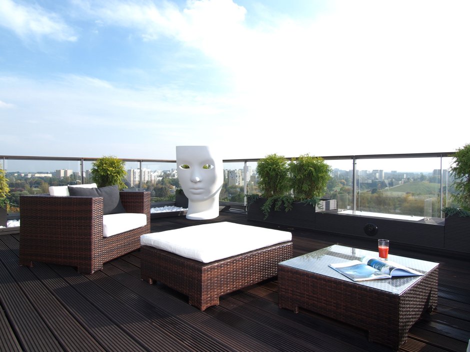 Квартира с открытой террасой