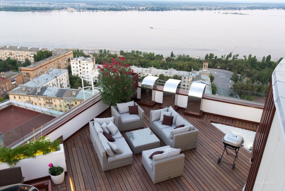 River Park Новосибирск терраса