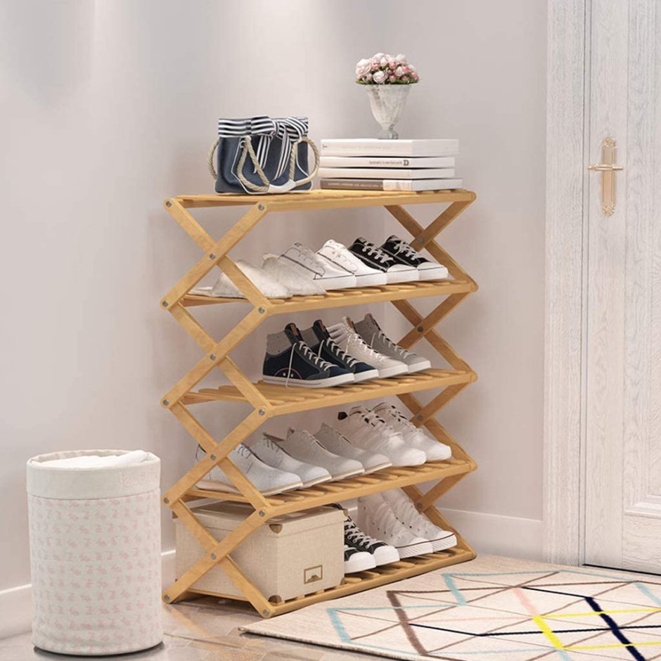 Обувница деревянная