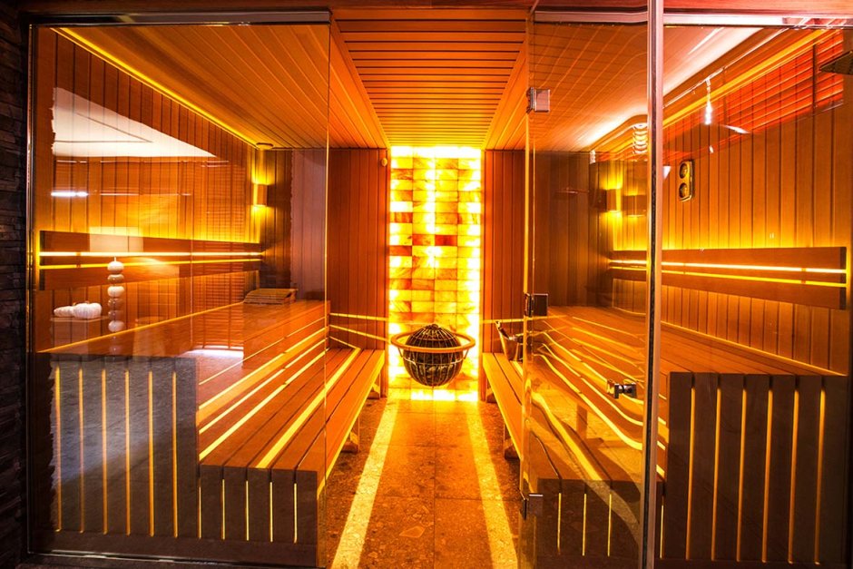 Светодиодная лента в парилке