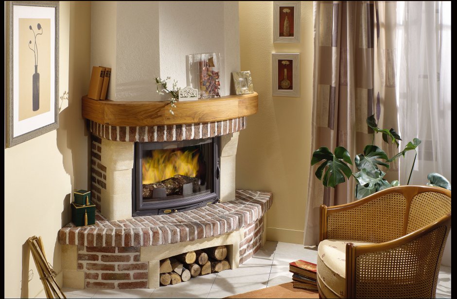 Печь-камин Chazelles Rustic