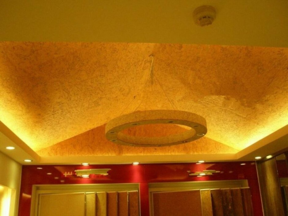 Пробковое покрытие для потолка