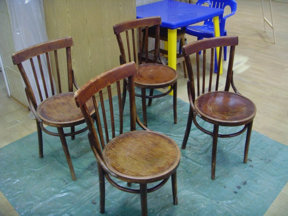 Преображение старых стульев