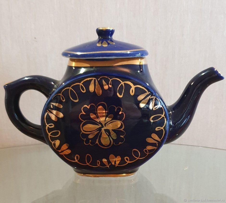 Чайник заварочный Возрождение кобальт
