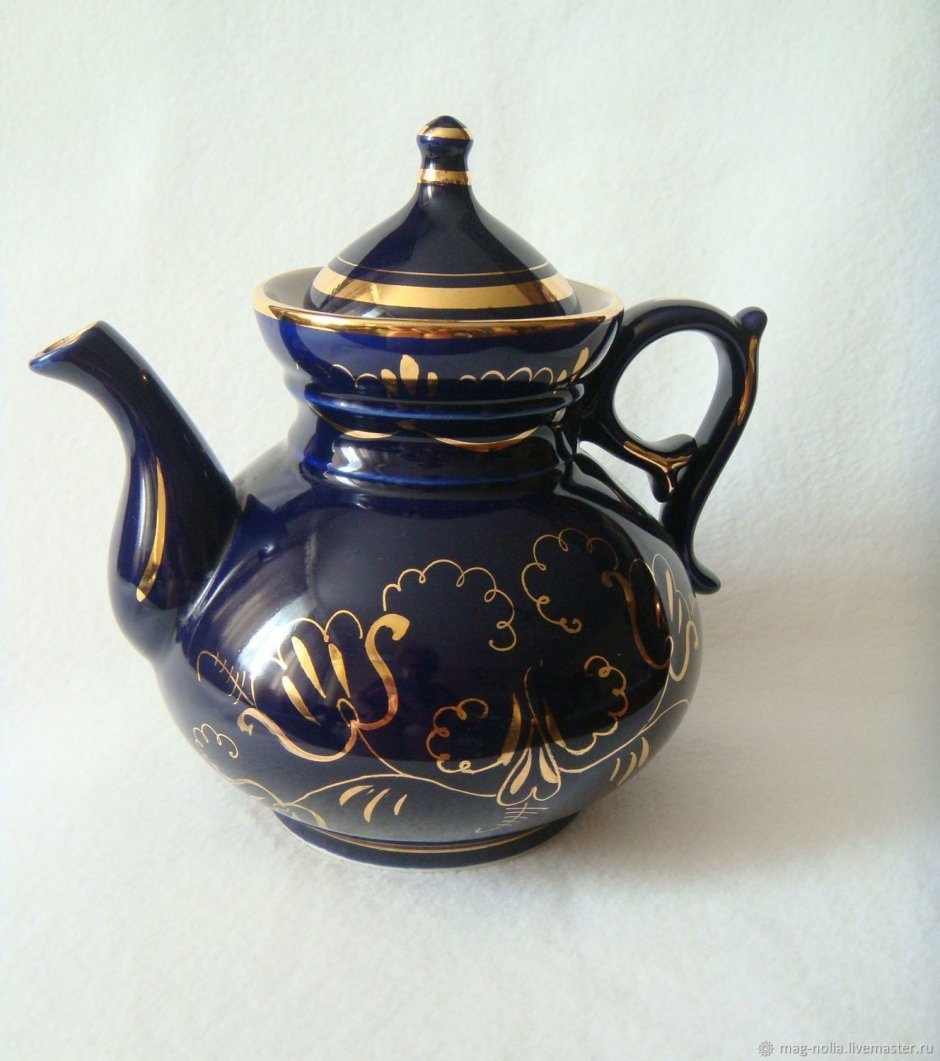 Чайник кобальт игр 1980 года