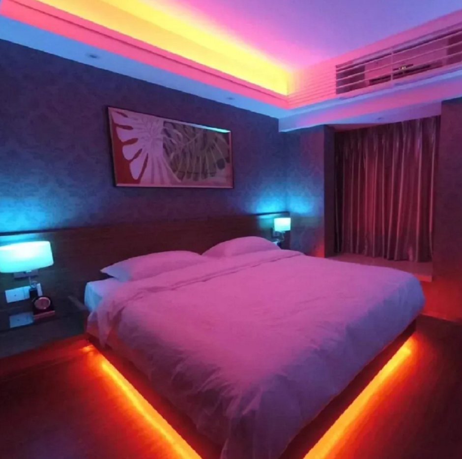 РГБ подсветка для комнаты