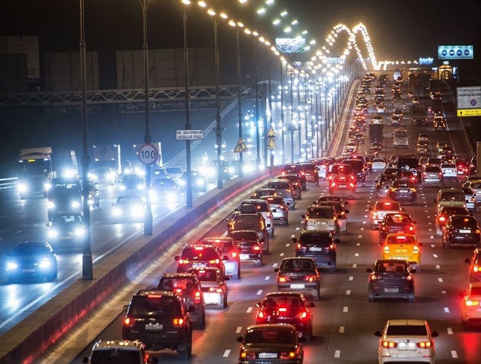 Ночная пробка
