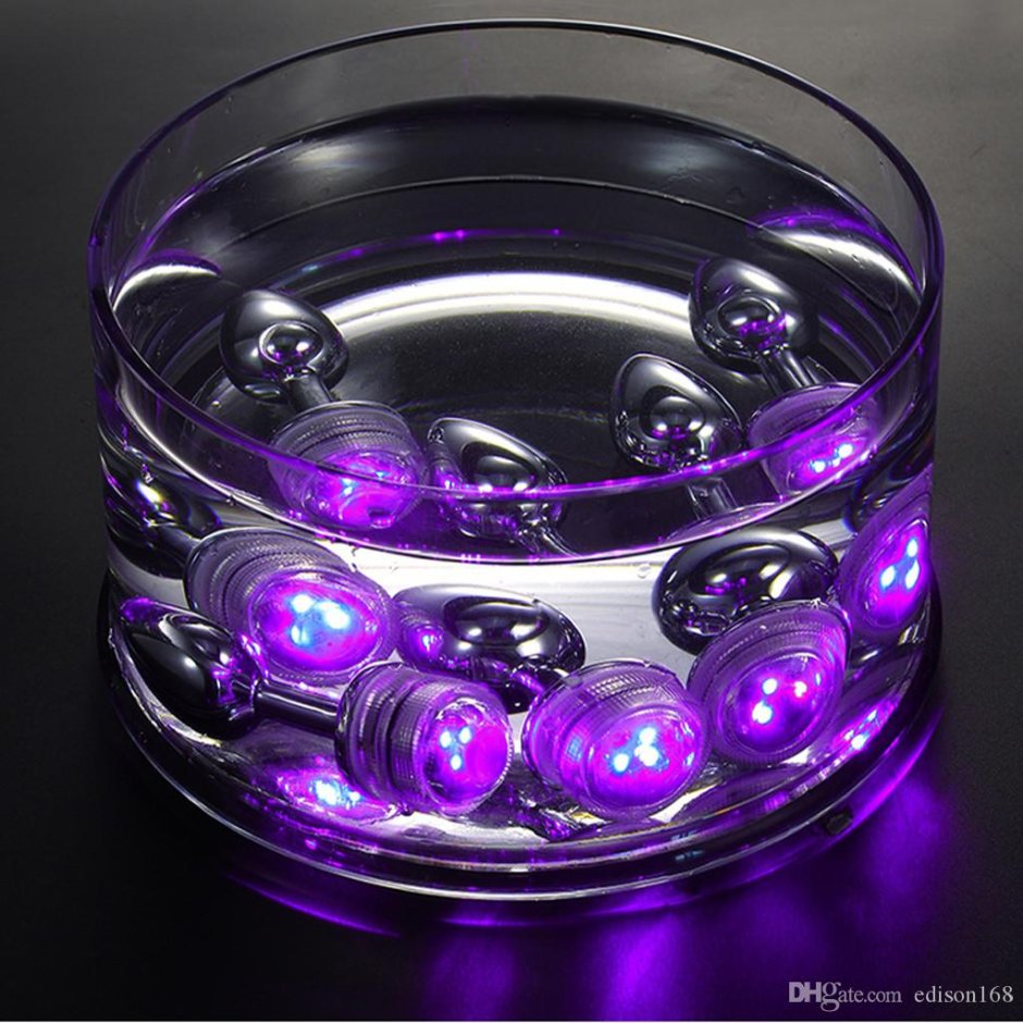 Анальная затычка светодиодная