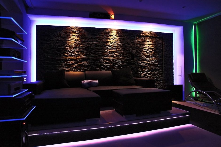 Идеи со светодиодной лентой