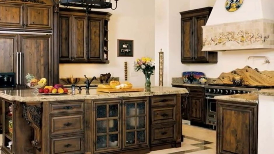 Кухня в стиле под старину
