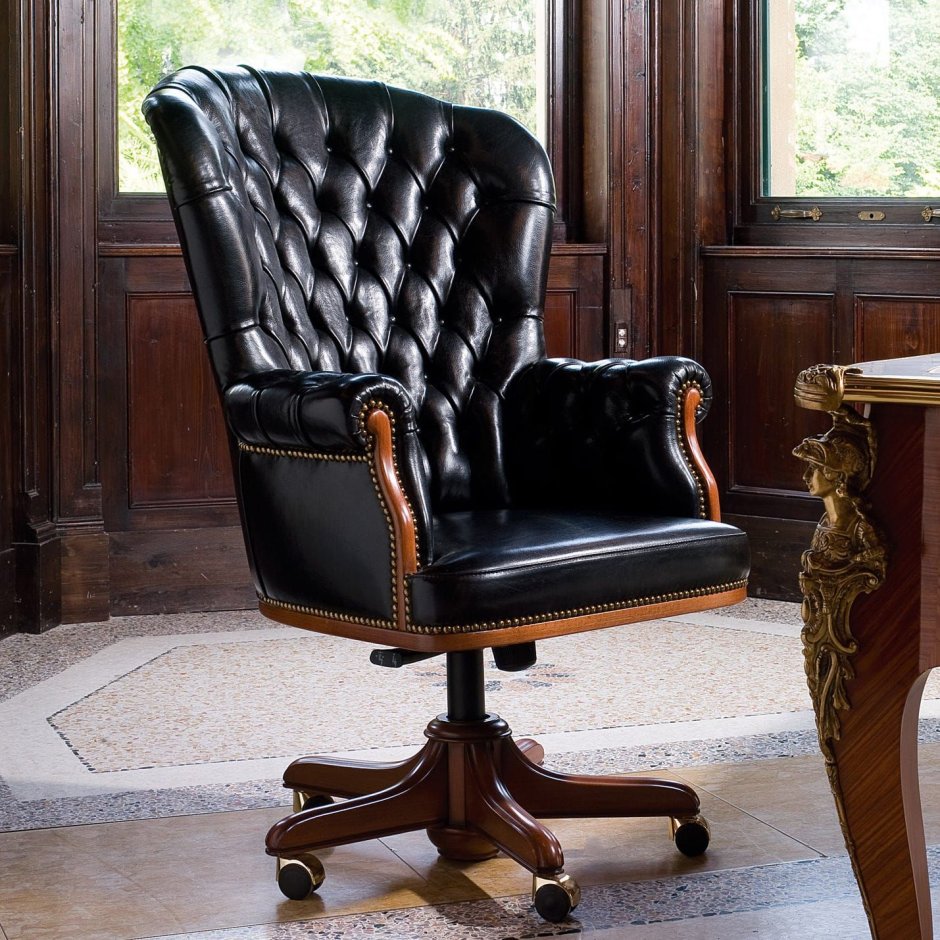 Кресло Chesterfield President&#96;s Chair