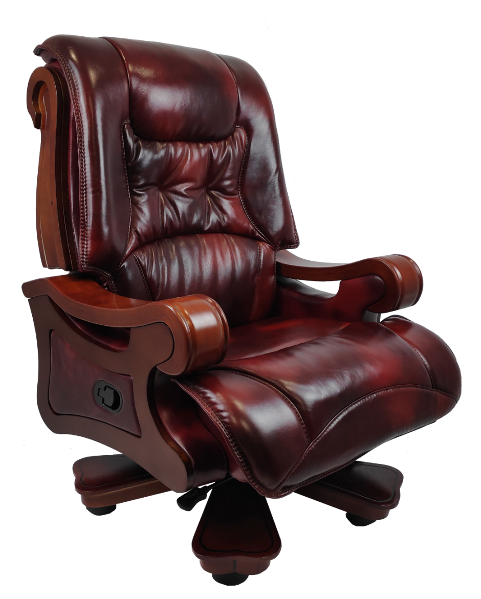Офисное кресло руководителя Raybe ka-305 коричневый