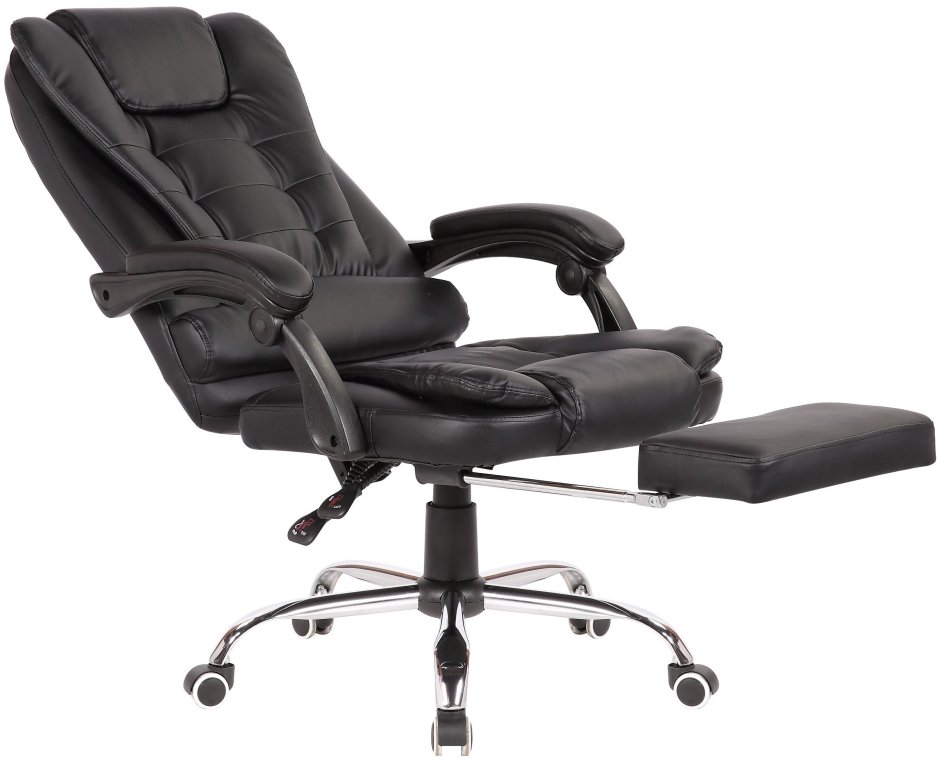 Компьютерное кресло для руководителя TOPCHAIRS President черное Stool Group