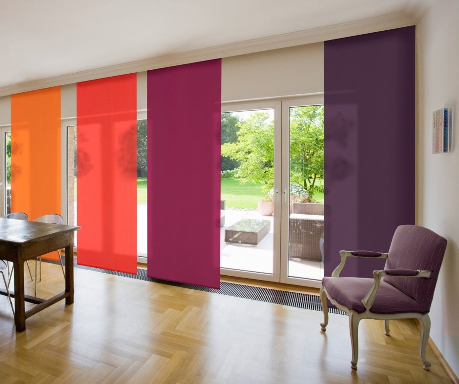 Рулонные шторы до пола